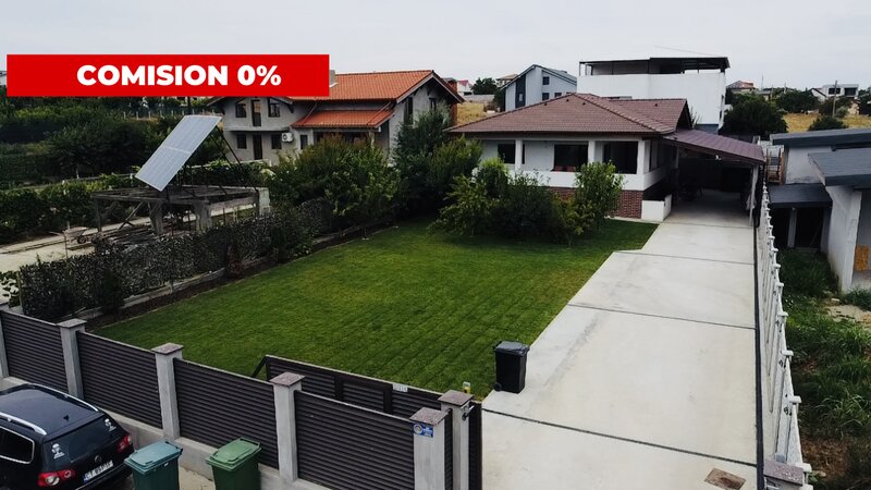 Casa Ovidiu, 5 camere, teren 754 mp